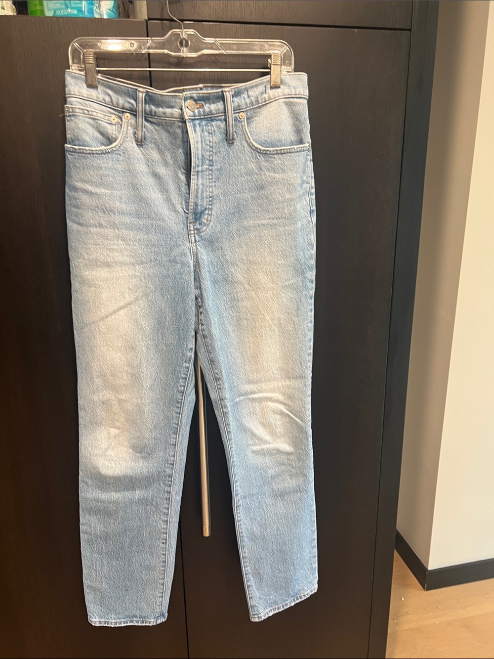 Madewell perfect vintage  Wash Straight Leg Jeans